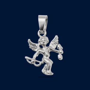 #D273 - Dije De Cupido Plata - A08/2.0