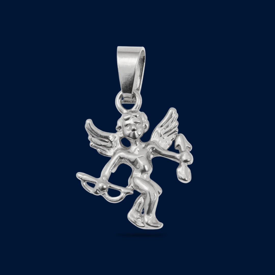 #D273 - Dije De Cupido Plata - A08/2.0