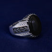 #AC103 - Anillo De Caballero De Plata - C25/7.7