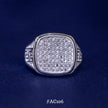 #AC106 - Anillo De Caballero Con Piedra Zirconia Plata- C11/6.5