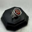 #AC124 - Anillo Caballero Con Piedra Zirconia Plata - C23/5.6