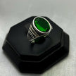 #AC124 - Anillo Caballero Con Piedra Zirconia Plata - C23/5.6