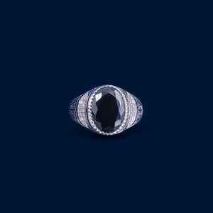 #AC163 - Anillo De Plata Para Caballero - IC6.7