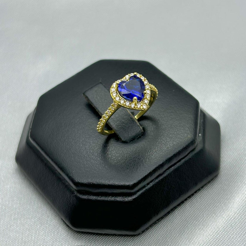 #AD10103 - Anillo Corazón De Oro 10k - H09/2.0