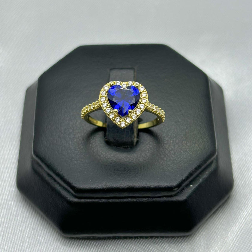 #AD10103 - Anillo Corazón De Oro 10k - H09/2.0