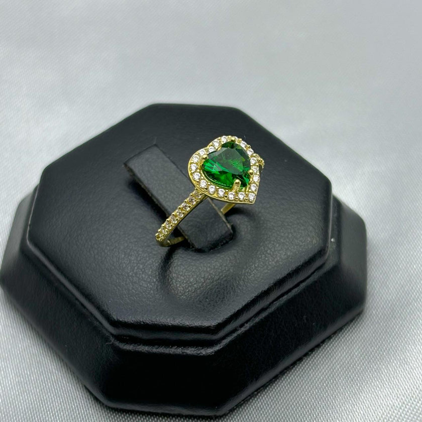 #AD10103 - Anillo Corazón De Oro 10k - H09/2.0