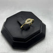 #AD10132 - Anillo Ojo Con Piedra Zirconia Oro 10K - H01/1.1