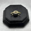#AD10132 - Anillo Ojo Con Piedra Zirconia Oro 10K - H01/1.1