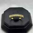 #AD10135 - Anillo Media Churumbela Piedra Zirconia Oro 10K - H01/2.2
