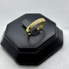 #AD10141 - Anillo Media Churumbela Piedra Zirconia Oro 10K - I05/1.6