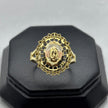 #AD10142 - Anillo Virgen De Guadalupe Diamantado Oro 10K - I05/2.7