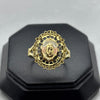 #AD10142 - Anillo Virgen De Guadalupe Diamantado Oro 10K - I05/2.7
