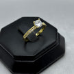 #AD10148 - Anillo Solitario Piedra De Zirconia Oro 10K - I04/2.0