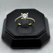 #AD10152 - Anillo Solitario Piedra Zirconia Oro 10K - I04/1.6