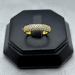 #AD10156 - Anillo Con Piedra De Zirconia Media Churumbela Oro 10K - I05/1.8