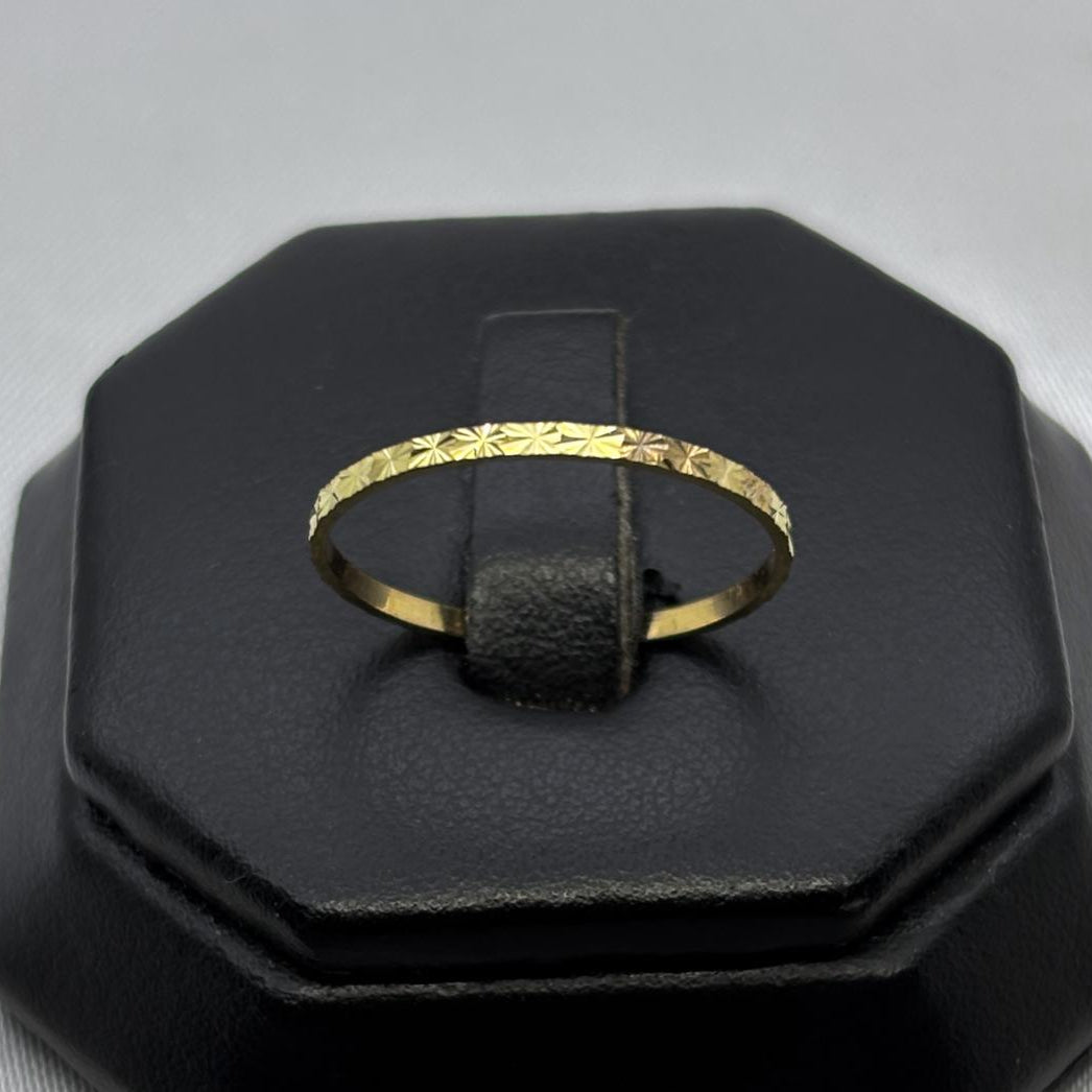 #AD10158 - Anillo Diamantado Oro 10K - H06/0.8