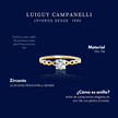 #AD10173 - Anillo Solitario Compromiso Oro 10k - I04/0.8