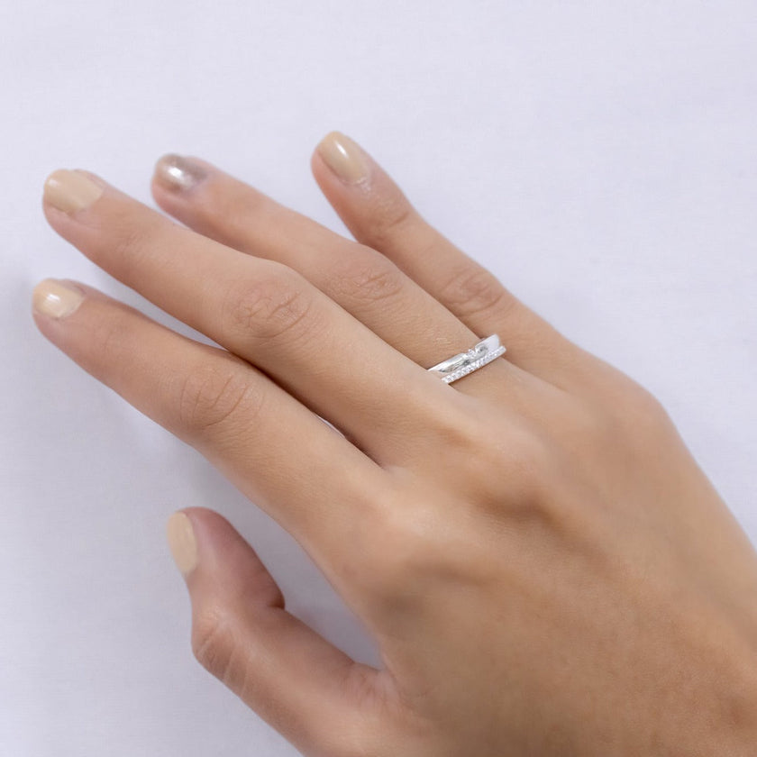 #AD107 - Anillo/Argolla Con Piedras - C14/3.1