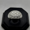 #AD117 - Anillo Con Piedra Zirconia Plata - PU6.9