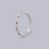 #AD118 - Anillo Churumbela De Ojo Turco Con Zirconia Plata - B08/1.8