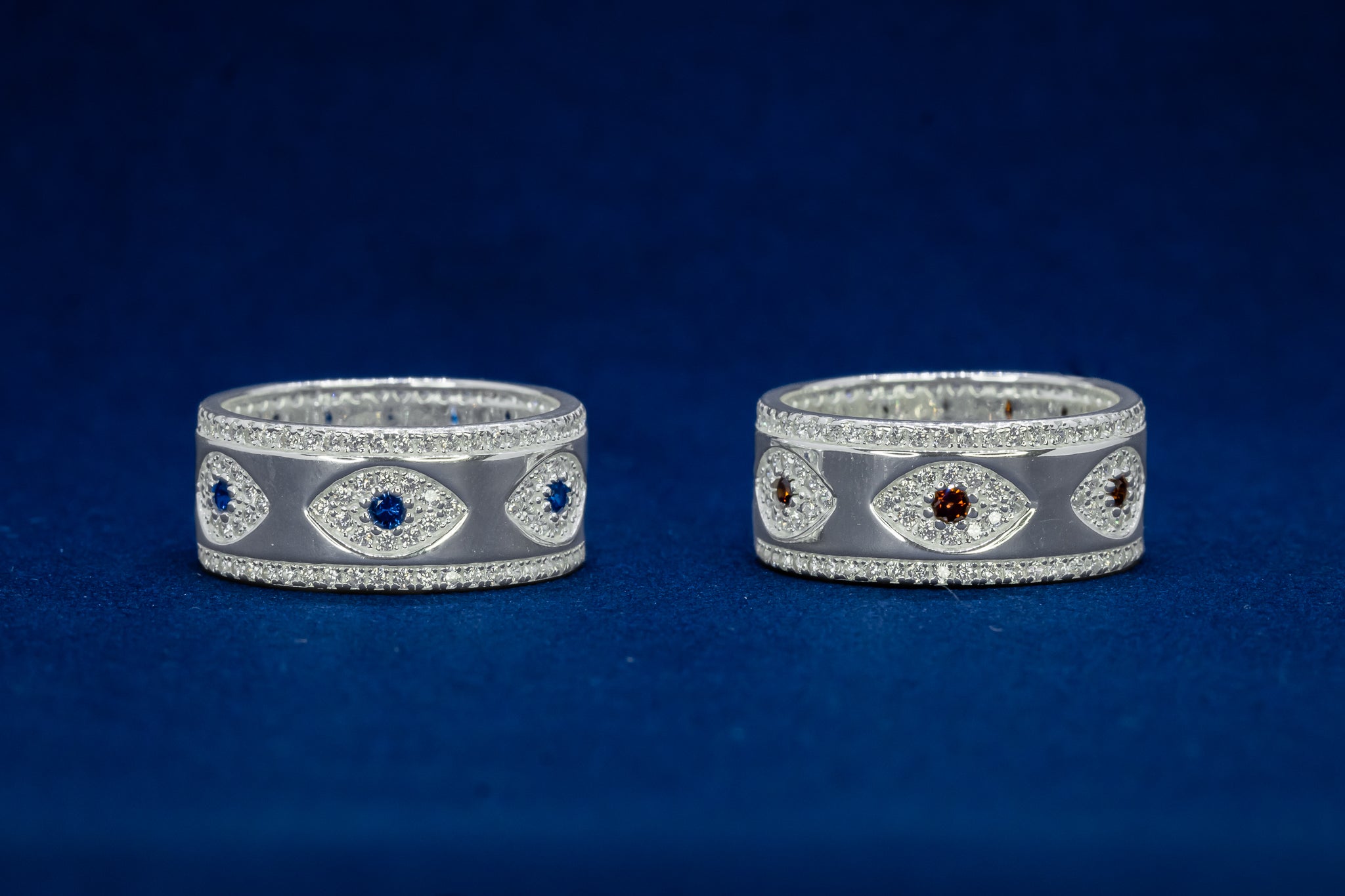 #AD136 - Anillo/Argolla De Ojo Turco - PU5.4