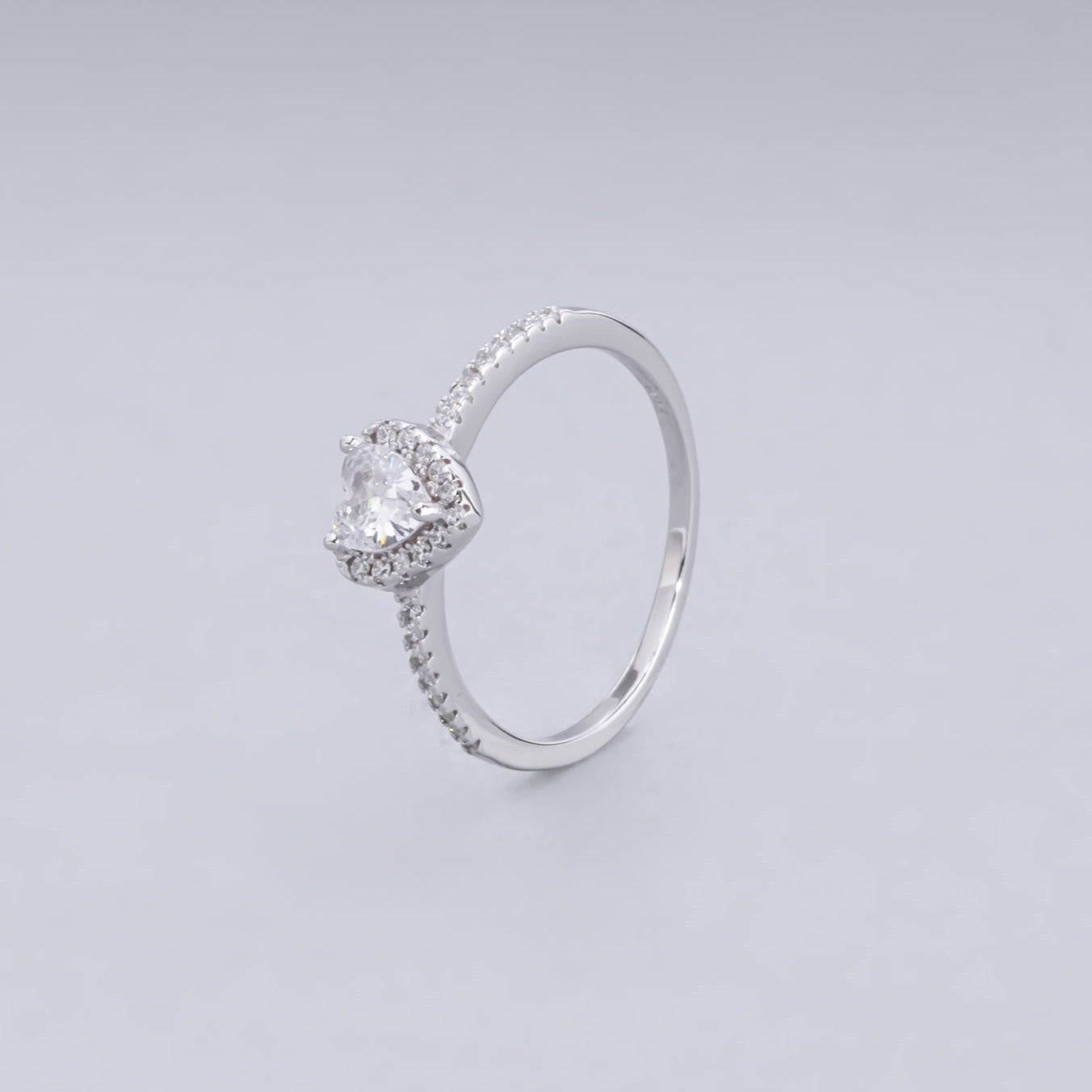 #AD149 - Anillo Corazón Plata - C14/2.1