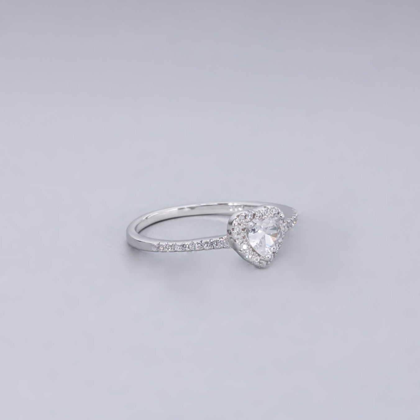 #AD149 - Anillo Corazón Plata - C14/2.1