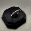 #AD193 - Anillo Media Churumbela Piedra Zirconia Plata - C11/1.6