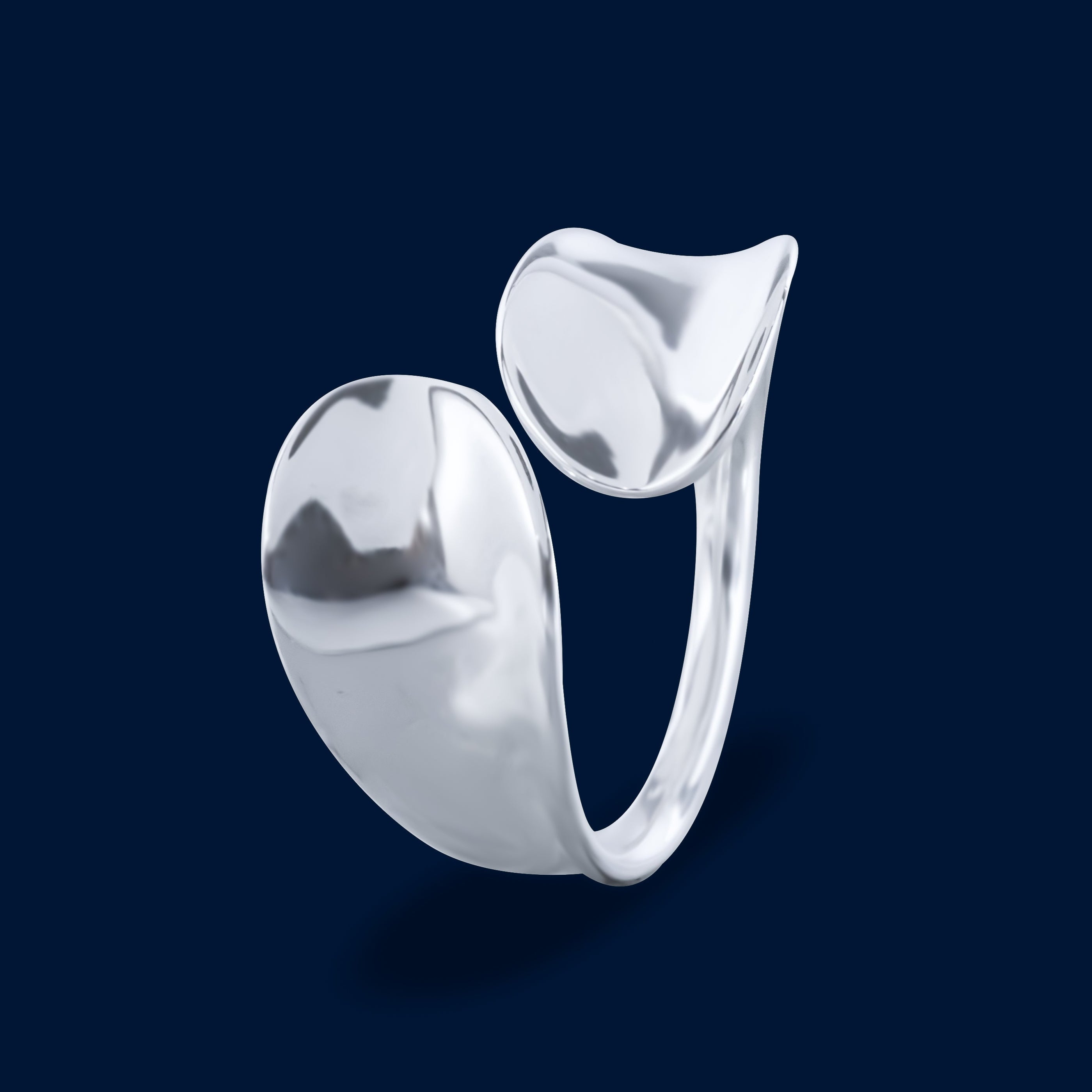 #AD226 - Anillo Ajustable Plata - IP3.9