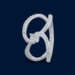#AD234 - Anillo Con Piedra Zirconia Plata - C25/3.0