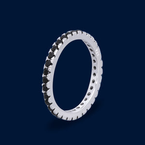 #AD260 - Anillo Churumbela Con Piedra Zirconia De Plata - MI2.4