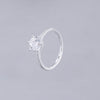 #AD419 - Anillo Solitario De Plata - IC2.4