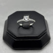 #AD456 - Anillo Solitario De Dama Con Zirconia Plata - B09/1.9