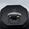 #ADX10107 - Anillo Media Churumbela Con Diamantes Natural Oro 10K - LX255/