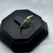 #ADX14107 - Anillo Solitario Diamante Natural Oro 14K - TX340/