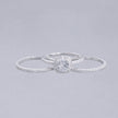 #AL105 - Alianza/Anillo Triple - C25/5.6