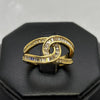 #AOL157 - Anillo Ajustable Con Piedra De Zirconia Oro Laminado 18K - LA050/