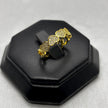 #AOL166 - Anillo Ajustable Churumbela Corazones Piedra Zirconia Oro Laminado 18K - LA030/