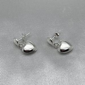 #AR188 - Arete Corazón Inflado Plata - A09/1.4