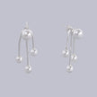 #AR194 - Aretes Con Perlas - De Plata - IC5.2