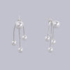 #AR194 - Aretes Con Perlas - De Plata - IC5.2