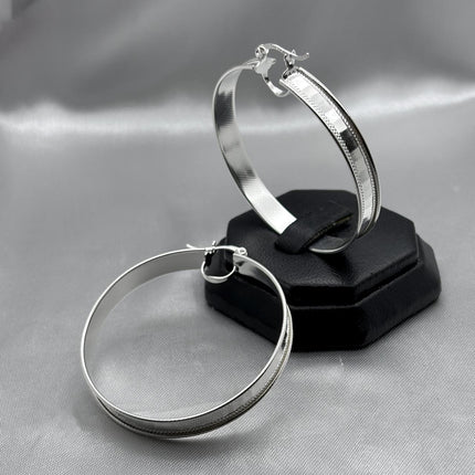 #ARR128 - Arracada Redonda Plata - A09/8.8