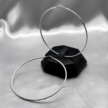 #ARR157 - Arracada Redonda Diamantada Plata - A04/1.4