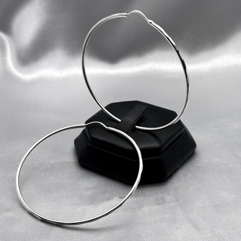 #ARR157 - Arracada Redonda Diamantada Plata - CE1.4