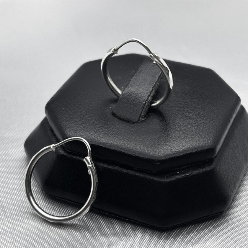 #ARR157 - Arracada Redonda Diamantada Plata - CE1.4