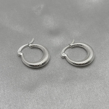 #ARR167 - Arracada Canasta Plata - B11/3.5