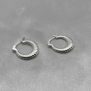 #ARR170 - Arracada Canasta Plata - B11/3.6