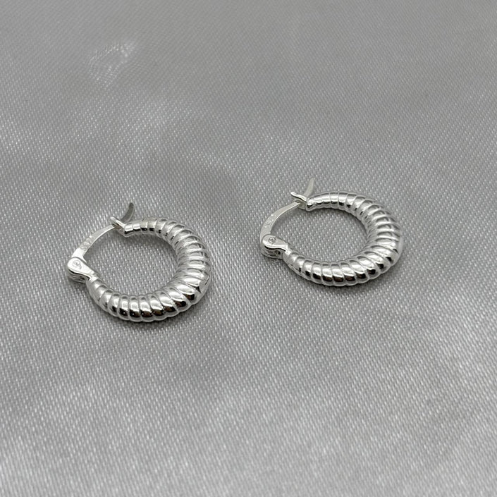 #ARR170 - Arracada Canasta Plata - B11/3.6