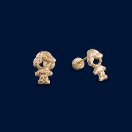 #B10172 - Broquel De Niño De Oro10k - L145/