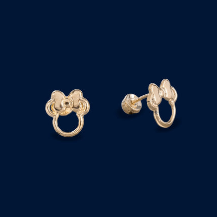 #B10179 - Broquel Silueta Minnie Oro 10K - L240/